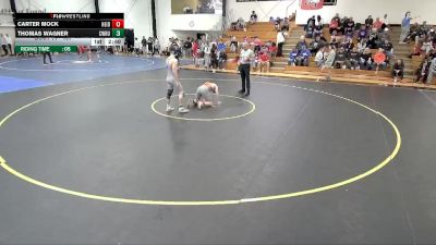 157 lbs Prelim - Carter Mock, Heidelberg vs Thomas Wagner, Case Western Reserve