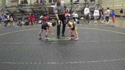 41 lbs 3rd Place Match - Dakota Rojas, Imlay City Wrestling Club vs Shane McGinnis, Frankfort Wildcats Wrestling