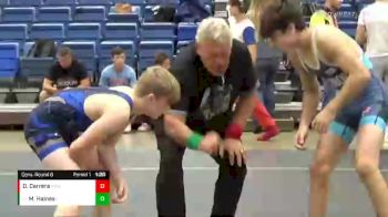 109 lbs Cons. Round 6 - Mason Haines, Dundee Wc vs Demetrios Carrera, Gomez Wrestling RTC