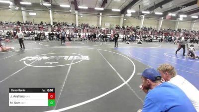 123 lbs Consolation - Joshua Arellano, Valley Bad Boys vs Malaki Sam, No Team