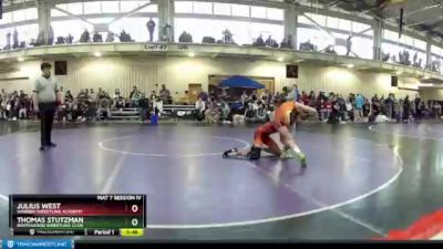 97 lbs Cons. Round 2 - Thomas Stutzman, Northwood Wrestling Club vs Julius West, Warren Wrestling Academy