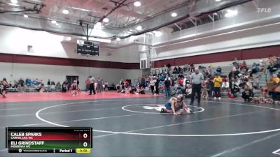 59-63 lbs Round 2 - Eli Grindstaff, Monrovia WC vs Caleb Sparks, Carmel USA WC