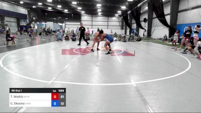 76 kg Rr Rnd 1 - Taylor Waddy, WOW vs Ciyanna Okocha, Team VA