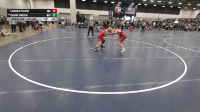 144 lbs Cons. Semis - Landen Davis, Sebolt Wrestling Academy vs Gavin Green, M2 Training Center