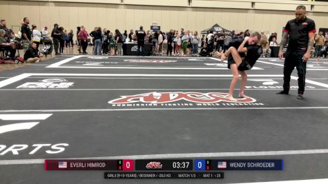 WENDY SCHROEDER vs Everli Himrod 2025 ADCC Orlando Open/Youth Trials