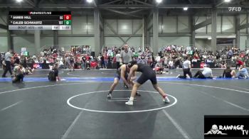 165 lbs Semifinal - Caleb Schwartz, Topeka Blue Thunder vs James Hill, Garden City