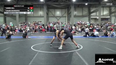 165 lbs Semifinal - Caleb Schwartz, Topeka Blue Thunder vs James Hill, Garden City