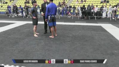 ISAAC FRANCA SOARES vs LUCAS RYU NAKAYA 2026 CBJJE International BJJ Championships