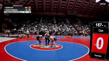 157-6A Champ. Round 1 - Adam Cox, Parkview vs Chays Sanders, Hillgrove