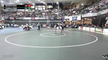 235 lbs Cons. Round 2 - Maleeya Davis, Easton-Pleasant Ridge HS vs Isabella Owen, Gypsum-Southeast Of Saline HS