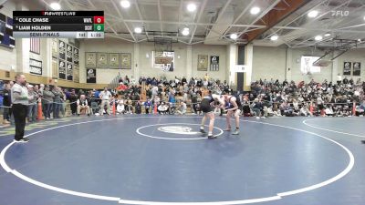165 lbs Semifinal - Cole Chase, Wayland vs Liam Holden, Scituate