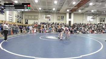 165 lbs Semifinal - Cole Chase, Wayland vs Liam Holden, Scituate