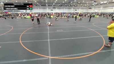 98 lbs Champ. Round 2 - Crue Hatchell, Unattached vs Colten Kady, Unattached