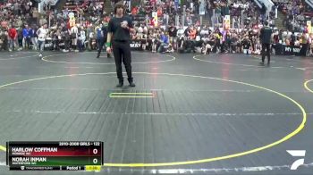 122 lbs Cons. Round 4 - Norah Inman, Waterford WC vs Harlow Coffman, Monroe WC