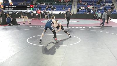 138 lbs Consi Of 16 #2 - Cam Stickney, Milford NH vs Hadi Sibay, Shawsheen