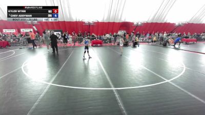 70 lbs Semis - Kyler Wynn, Weigh In Club vs Chev Addyman, Summit Wrestling Academy