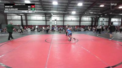 Quarterfinal - Jesse Lin, Wallingford vs Wes Slingland, Easton