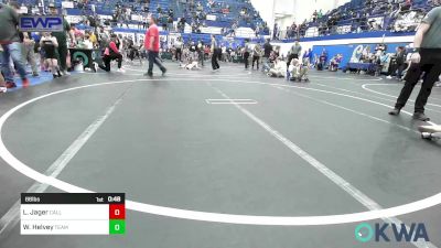 66 lbs Round Of 16 - Lane Jager, Carl Albert vs Waylon Helvey, Team Guthrie Wrestling