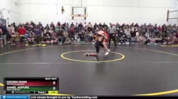 Round 2 - Hayden Munn, Nashua-Plainfield vs Daniel Aispuro, New Hampton