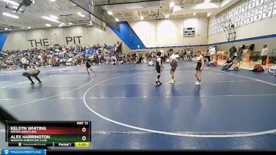 73 lbs Cons. Round 1 - Kelsyn Whiting, Uintah Wrestling vs Alex Harrington, Wasatch Wrestling Club