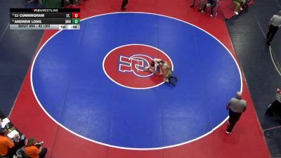 82 lbs Consi Of 16 #2 - Cj Cunningham, St. Marys vs Andrew Long, Shikellamy