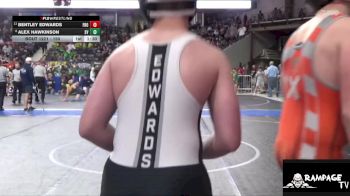 150 lbs Champ. Round 1 - Bentley Edwards, Frontenac vs Alex Hawkinson, Smoky Valley