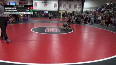 8 lbs 1st Place Match - Gabriel Davis, CHAMPIONS WC vs Cooper Combs, Dragons Lair Wrestling Club