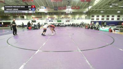 207 lbs 7th Place Match - Naomi Duenas, University Of The Cumberlands vs Loghan Sumner, Missouri Baptist University