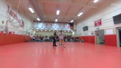 145 lbs Semifinal - Alyee Johnson, Florence vs Amanaki George, Steamboat Springs