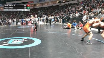 4A 120 lbs Quarterfinal - Sam Trujillo, Cobre vs Max Maes, Taos