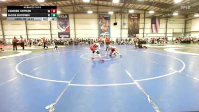 145 lbs Consi Of 32 #1 - Camden Hawkes, MA vs Jacob Goodwin, KS