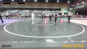80 lbs Quarterfinal - Landon Wilbur, Predator Wrestling vs Crew Card, Tulsa Blue T Panthers