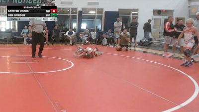 87 lbs Final - Sawyer Oakes, Revival Jokers - MS vs Ben Grieder, Grit Mat Club - MS