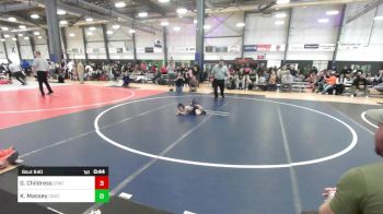 46 lbs Final - Gunnar Childress, Crater Mat Club vs Knox Massey, Crater Mat Club