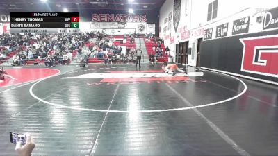 126 lbs 1st Place Match - Henry Thomas, Glenns Ferry vs Dante Samano, Glenns Ferry