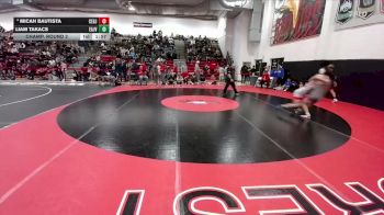 120 lbs Champ. Round 2 - Liam Takacs, Eaglecrest JV vs Micah Bautista, Central-GJ