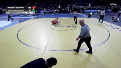 II-150 lbs Semifinal - Maverick Beckwith, Norwich vs Trevor DellaPenta, Eden