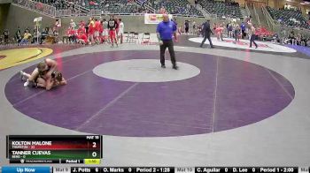 147 lbs Round 1 (4 Team) - Kolton Malone, Thurston vs Tanner Cuevas, Bend