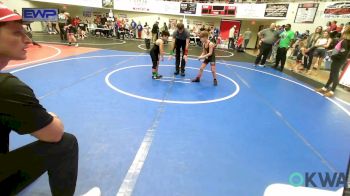 60 lbs Rr Rnd 1 - Collin Houston, Grove Takedown Club vs Creedon Ford, Locust Grove Youth Wrestling