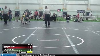 72 lbs Round 3 - Laylah Yoho, Valkyrie Girls Wrestling Club vs Jordan Bates, ATG