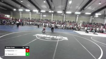 65 lbs Quarterfinal - Ayden Palomino, Toppenish USA Wrestling Club vs Mayson Vasquez, Monte Vista Takedown Club