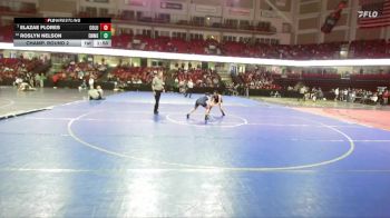 126 lbs Champ. Round 2 - Elazae Flores, Columbia vs Roslyn Nelson, Emmett