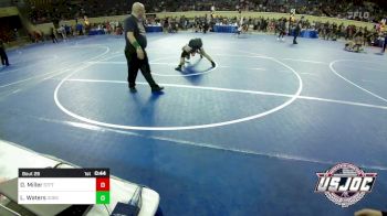 126 lbs Round Of 32 - Devon Miller, Standfast vs Lake Waters, ODESSA YOUTH WRESTLING