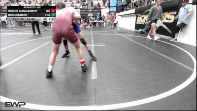 84 lbs Semifinal - Heston Klinglesmith, Perry Wrestling Academy vs John Johnson, Standfast OKC