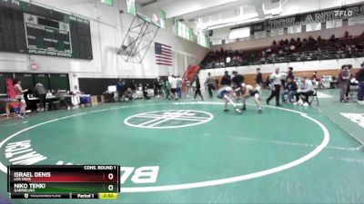 120 lbs Cons. Round 1 - Israel Denis, Los Osos vs Niko Tenki, Gabrielino