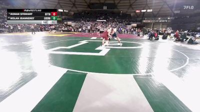 Boys 1B/2B 165 3rd Place Match - Ronan Stewart, Kittitas vs Nolan Jeanneret, Jenkins (Chewelah)