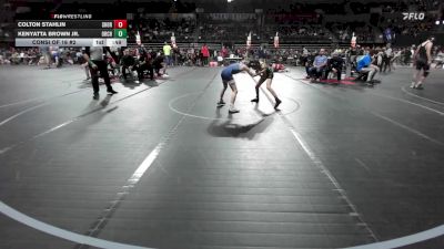 70 lbs Consi Of 16 #2 - Colton Stahlin, Shore Thing vs Kenyatta Brown Jr., Orchard South WC