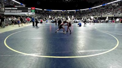 95 lbs Round Of 16 - Cooper Frank, Marion Center vs Grant Casselberry, Southern Tioga
