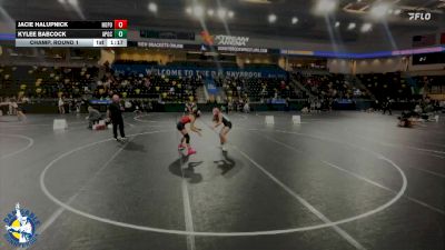 130 lbs Champ. Round 1 - Jacie Halupnick, North Polk vs Kylee Babcock, AP/GC