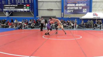285 lbs Champ. Round 2 - Connor Reynolds, Williams College vs Emre Sensoy, Trinity (ct)